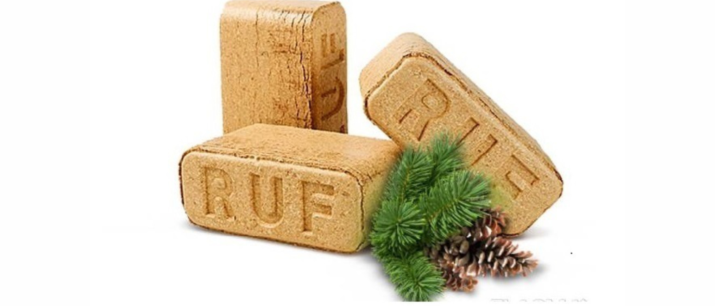 Брикеты РУФ Хвойный А1 (Светлый) 10 кг